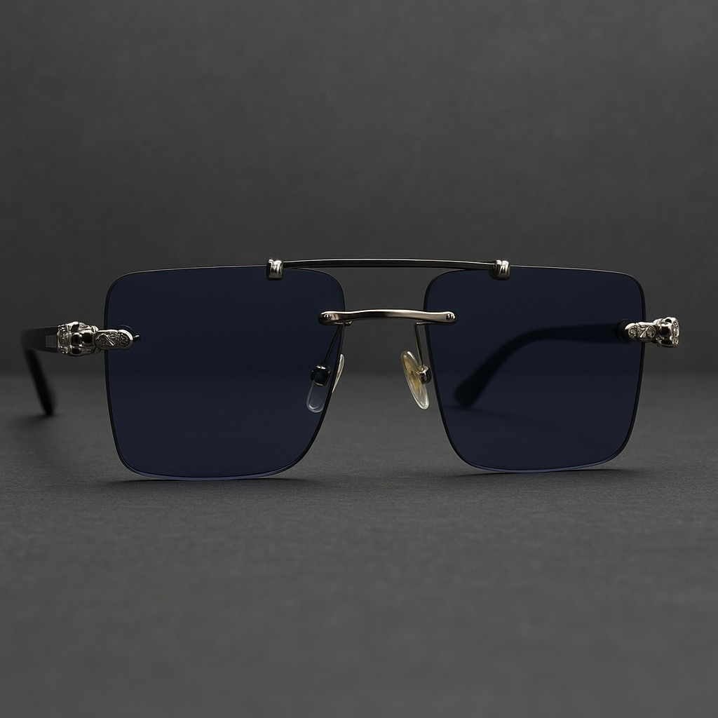  Meeran ROYAL sunglasses with brown lenses frame and a black/grey gradient frame, featuring UV protection