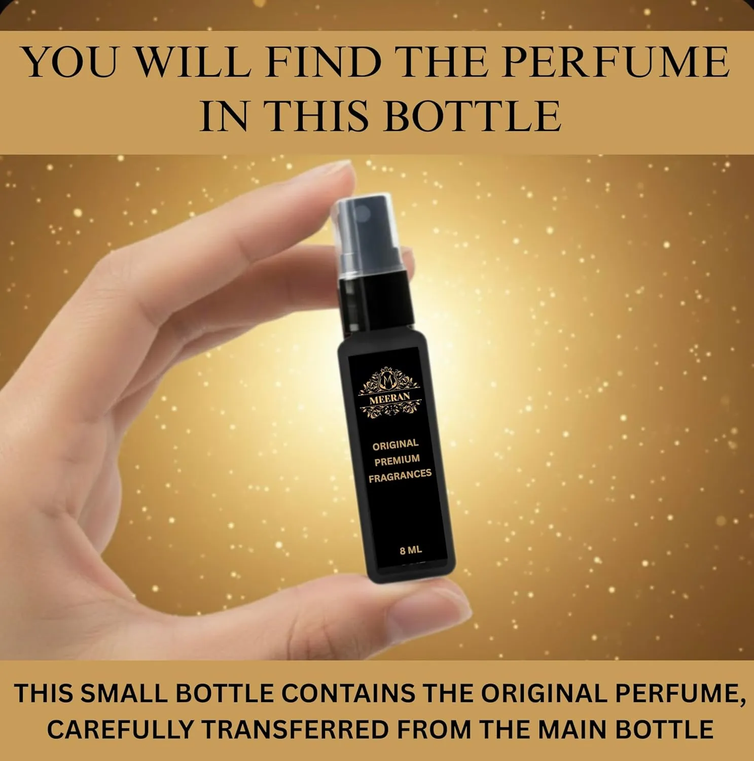  Ahmed al maghribi Black Fume (8ML) Eau De Parfum For Men | Decented From Original Bottle