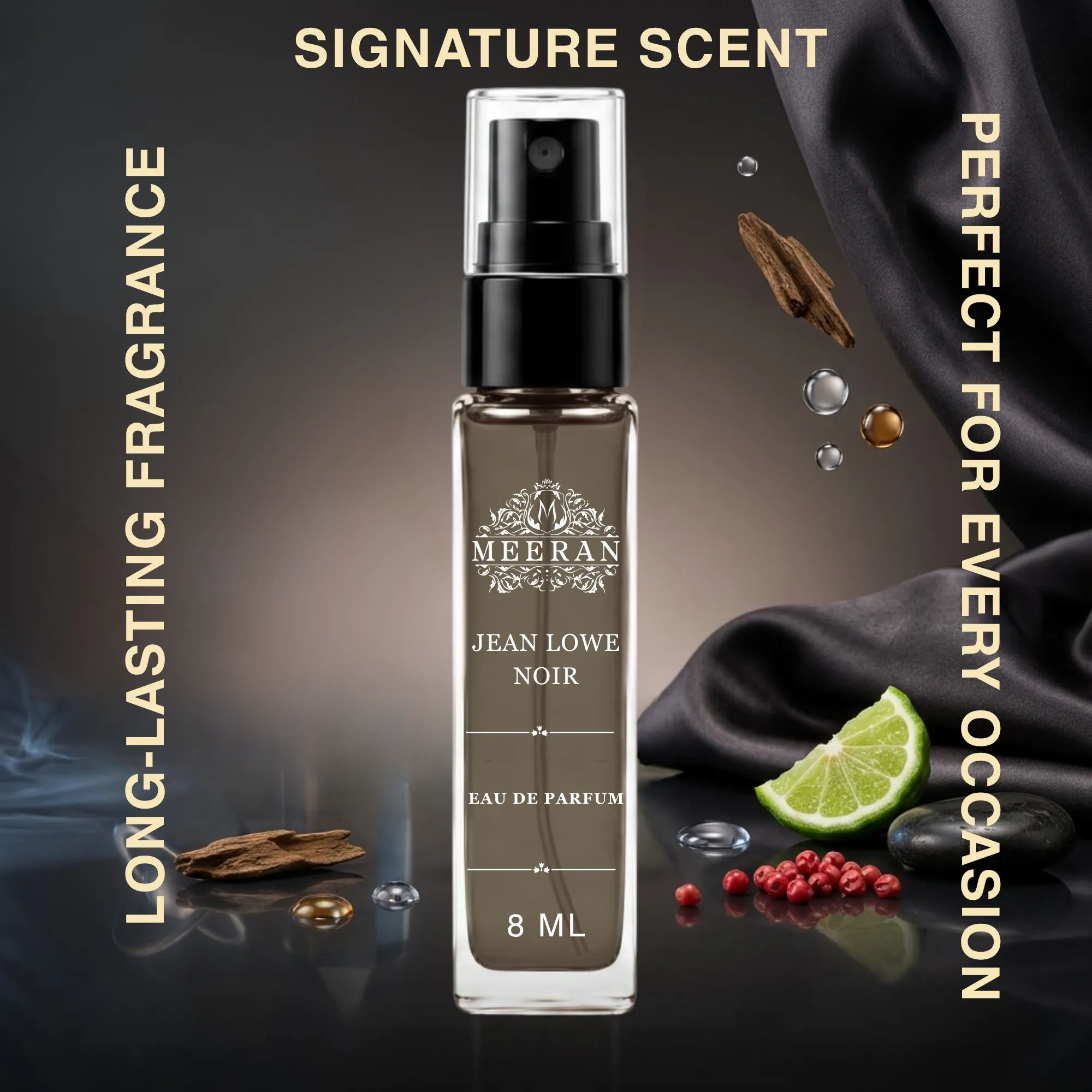  Jean Lowe noir (8ML) Unisex Eau De Parfum Liquid | Decanted From Original Bottle