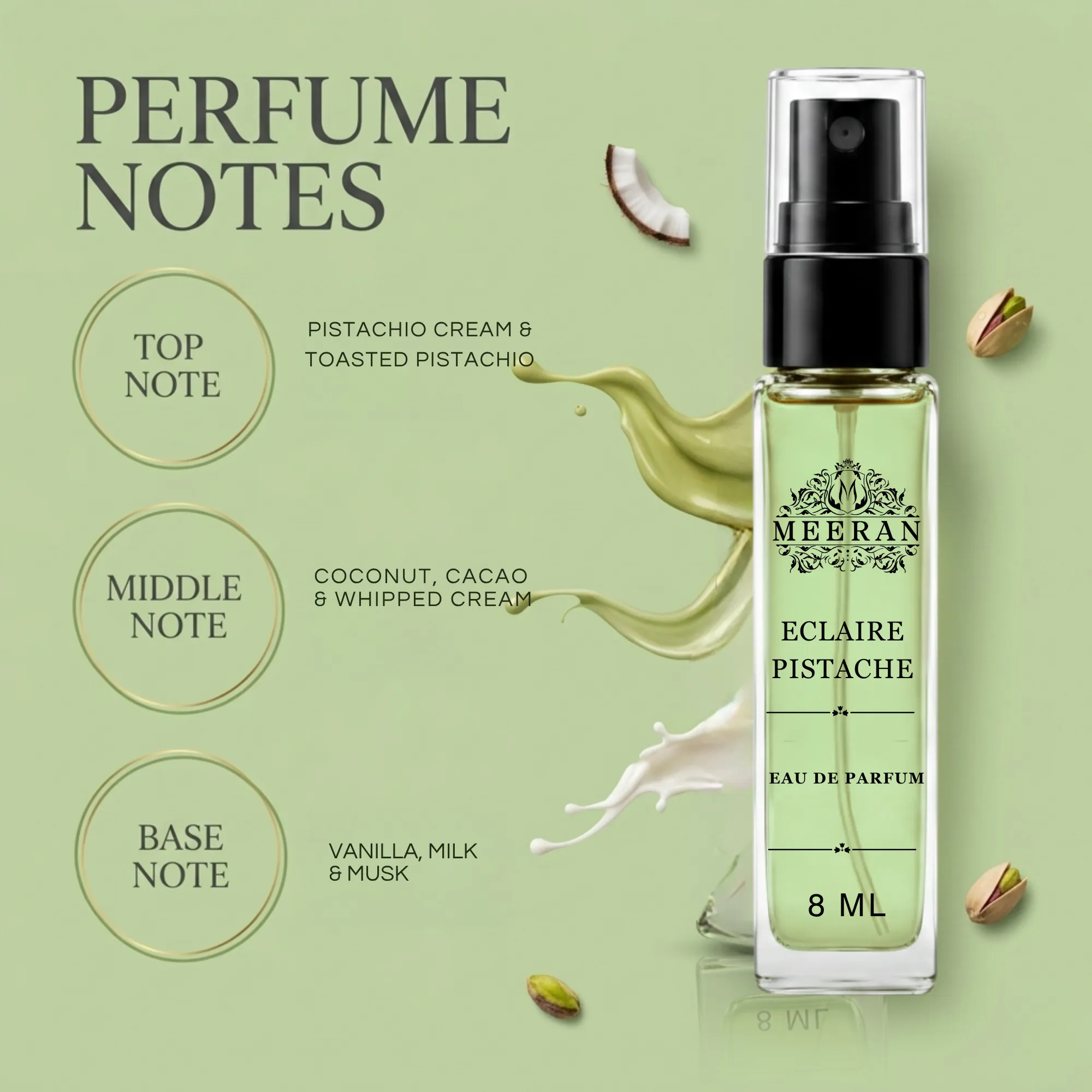 Lattafa Eclaire Pistache EDP 8ml Unisex
