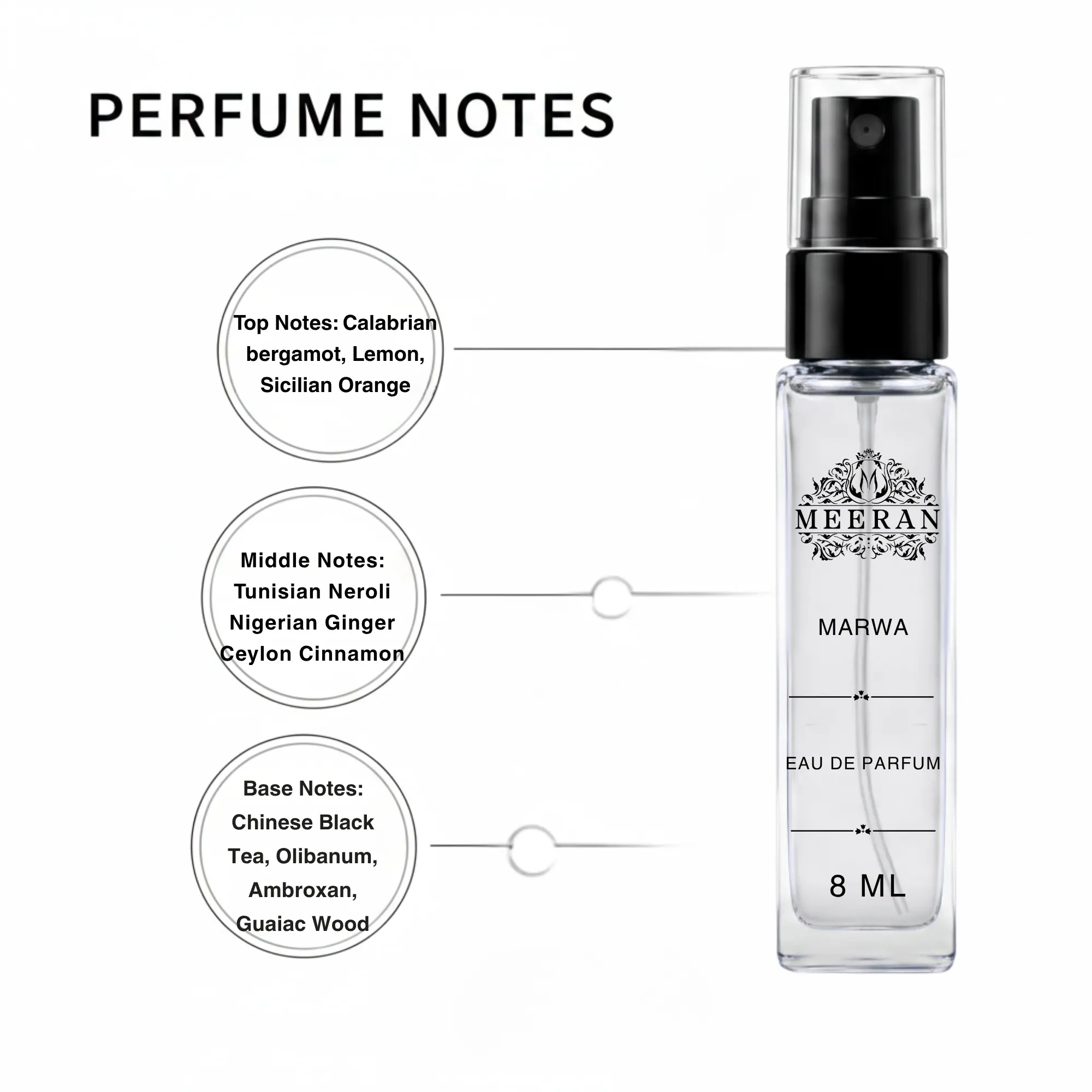  Arabiyat Prestige Marwa (8ML) Eau de Parfum | Decented From Original Bottle | Marwa EDP for Men